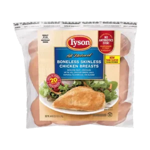 Individually Frozen Boneless Skinless Chicken Breasts