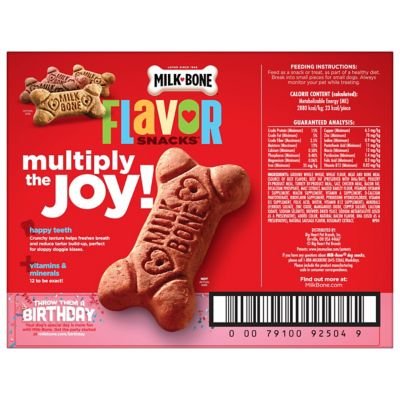 Beef, Chicken, Meaty Dog Biscuit Treats, 7 lb.